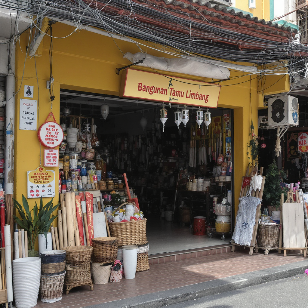 Bangunan Tamu Limbang 1 Bangunan Tamu Limbang - Pasar Basah Nanas & Ikan Terkenal