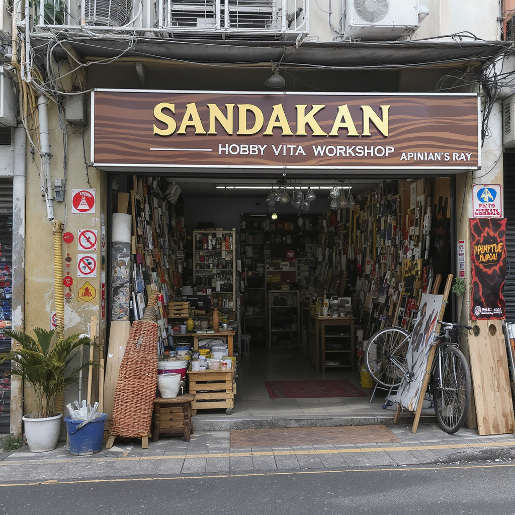 Bengkel Hobby Vita Sandakan – Aktiviti Kreatif