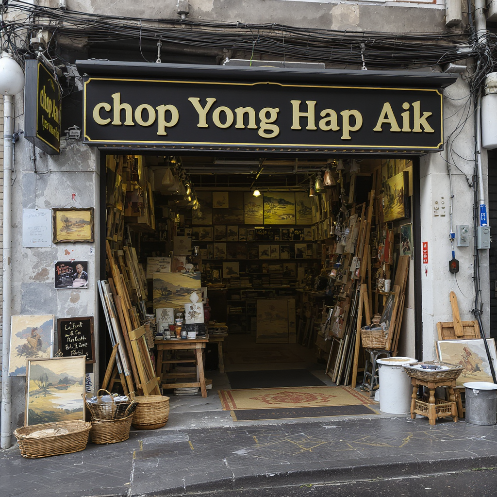 chop Yong Hap Aik 1 Cap Chop Yong Hap Aik Vintage Asli - Koleksi Terbaik