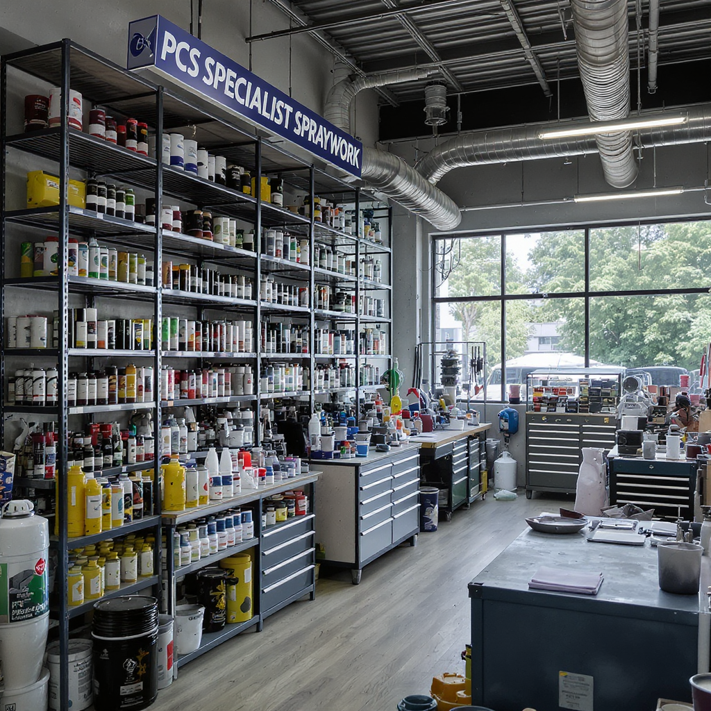 PCS SPECIALIST SPRAYWORK 1 Cat Khas PCS: Kerja Sembur cat Kereta Berkepakaran