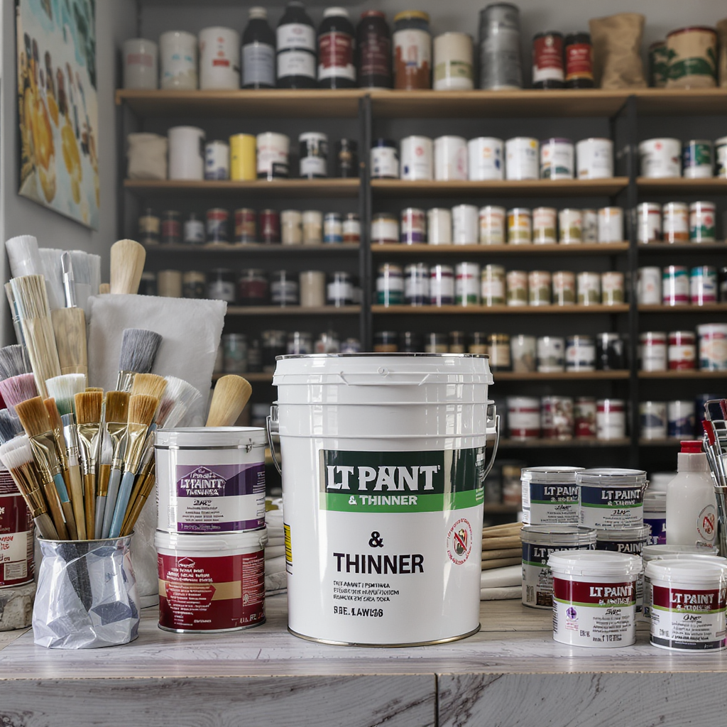 LT PAINT & THINNER (SEMAMBU) 1 Cat LT Paint & Thinner Semambu - Harga Murah