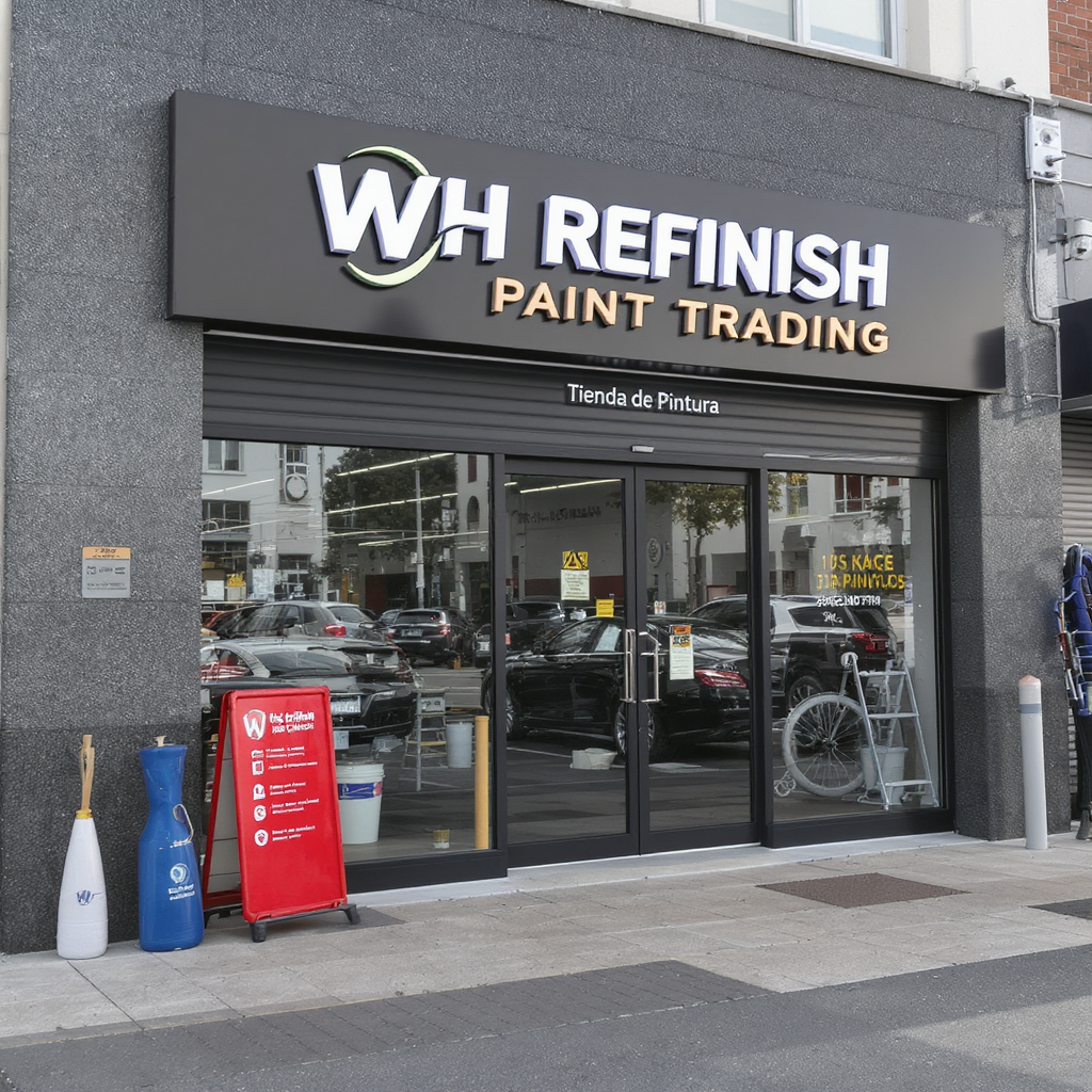 WH Refinish Paint Trading 1 Cat Pintu & Bumbung Trade WH Refinish