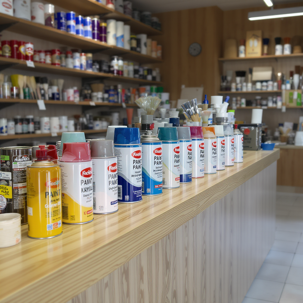 Sinar Sabah Enterprise - federal paint-krystal spray paint 1 Cat Sabah Krystal Spray Paint Hijau Federal Pekas