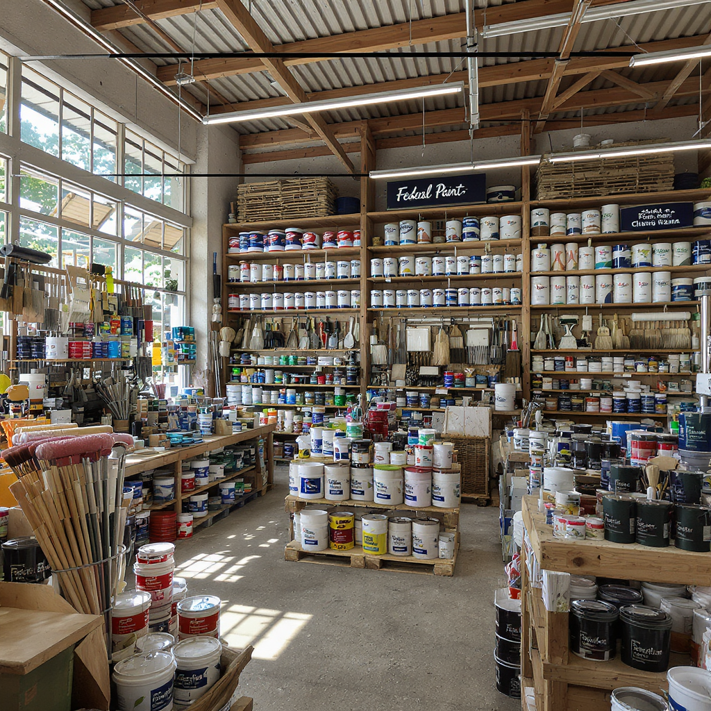 FEDERAL PAINT-Chang Wang Hardware (Batu Kawa) 1 Cat Tembok Federal Paint di Chang Wang Hardware Batu Kawa