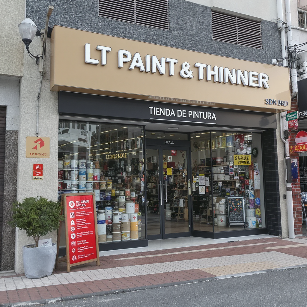 LT PAINT & THINNER SDN BHD 1 Gambar Kilang Cat & Thinner LT - Bekalan Industri Terpercaya