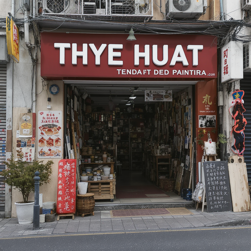 Thye Huat 1 Gambar Thye Huat Kedai Runcit Tradisi Lama