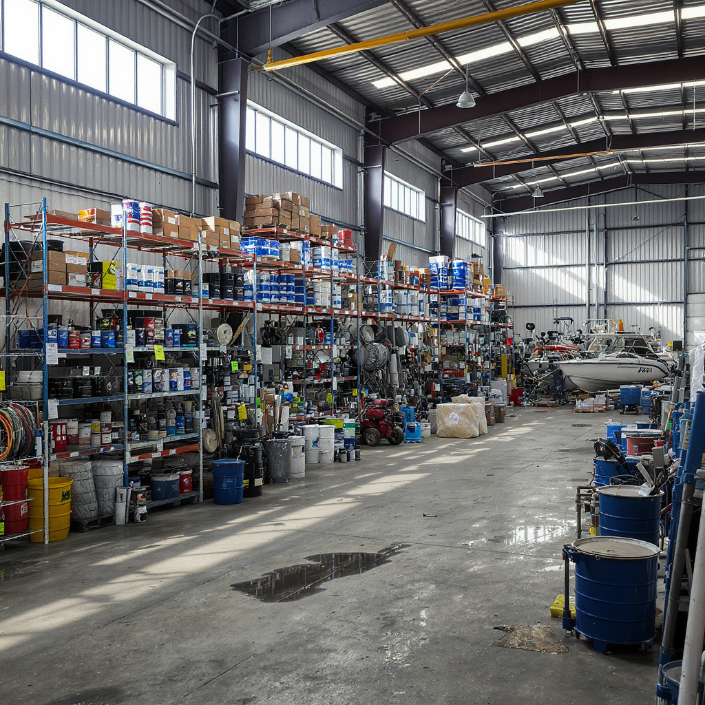 GANS Warehouse Marine. Machinery. Hardware. 1 Gudang Marin GANS: Jentera & Alat Gigi Kapal