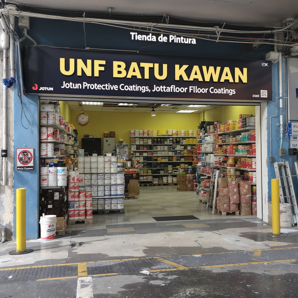 UNF BATU KAWAN | Jotun Protective Coatings. Marine Coatings. Powder Coatings. Jotafloor Floor Coatings. PPE 溶剂型油漆和水性涂料 1 Jotun UNF Batu Kawan: Cat Lantai & Tahan Karat Komersial