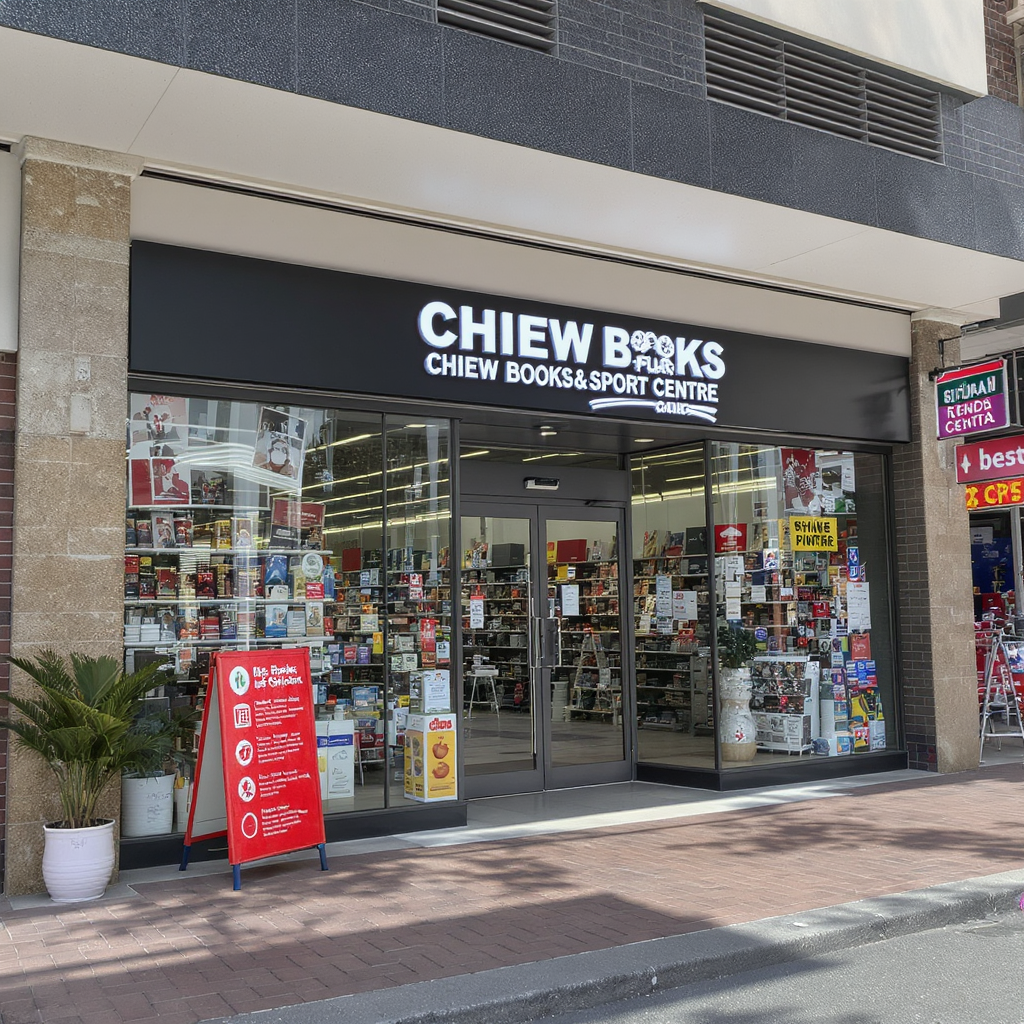 Chiew Books & Sport Centre 1 Kedai Buku & Pusat Sukan Chiew di Miri