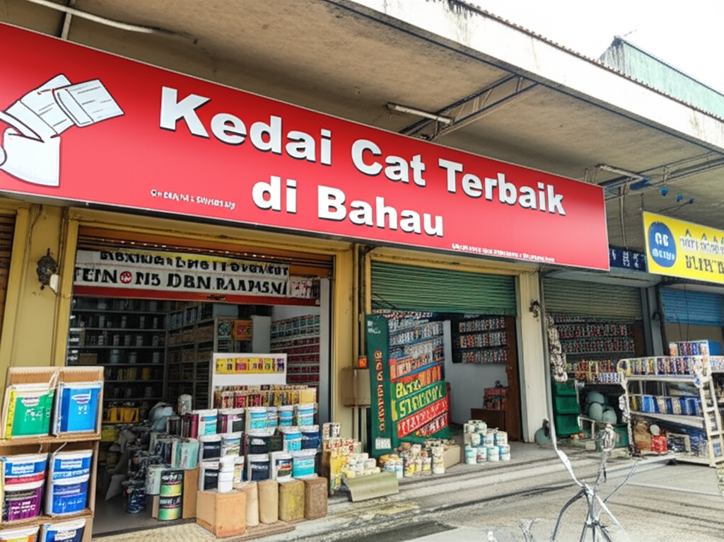 Kedai Cat No. 1 di Bahau - Warna Tahan Lasak & Harga Berpatutan