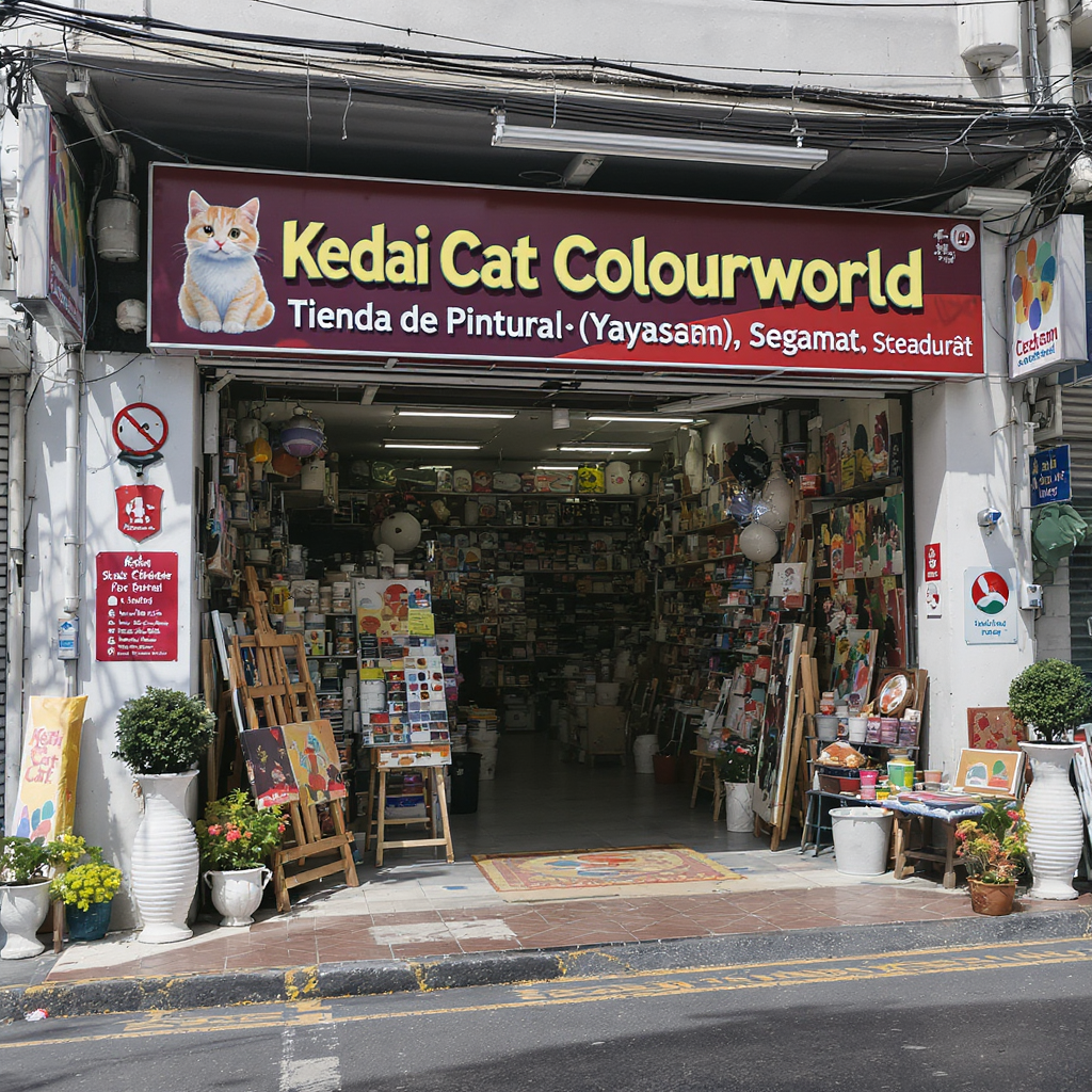 Kedai Cat Colourworld (Yayasan,Segamat) 1 Kedai Cat Segamat: Cat Murah Berwarna Harga Terbaik