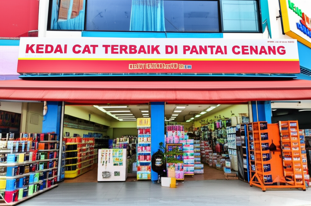Kedai Cat Terbaik di Pantai Cenang – Warna Tahan Las
