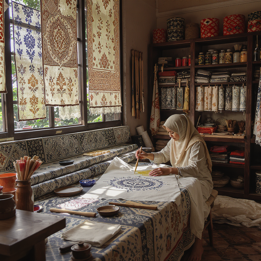 Penang Batik Factory 1 Kilang Batik Warisan Pulau Pinang