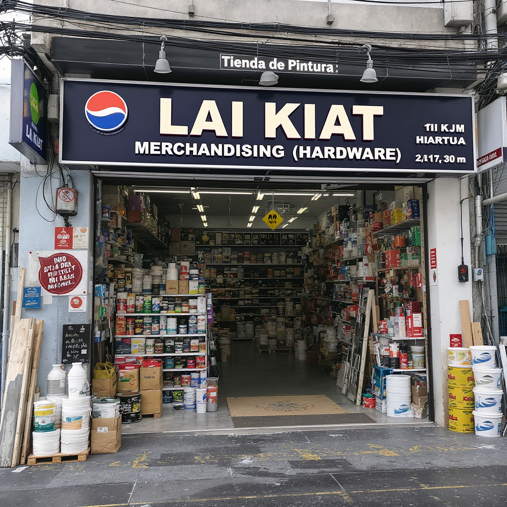 LAI KIAT MERCHANDISING (HARDWARE) 1 Lai Kiat Hardware: Produk Merchandising Hardware Malaysia