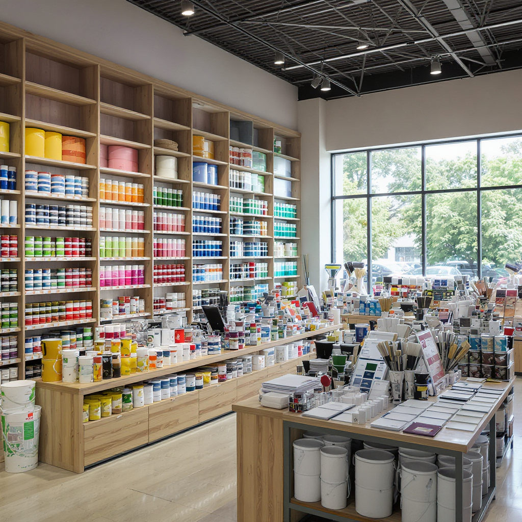 Rainbow Superior Paint Center Plt 1 Pusat Cat Rainbow Superior PLT Mutiara Warna
