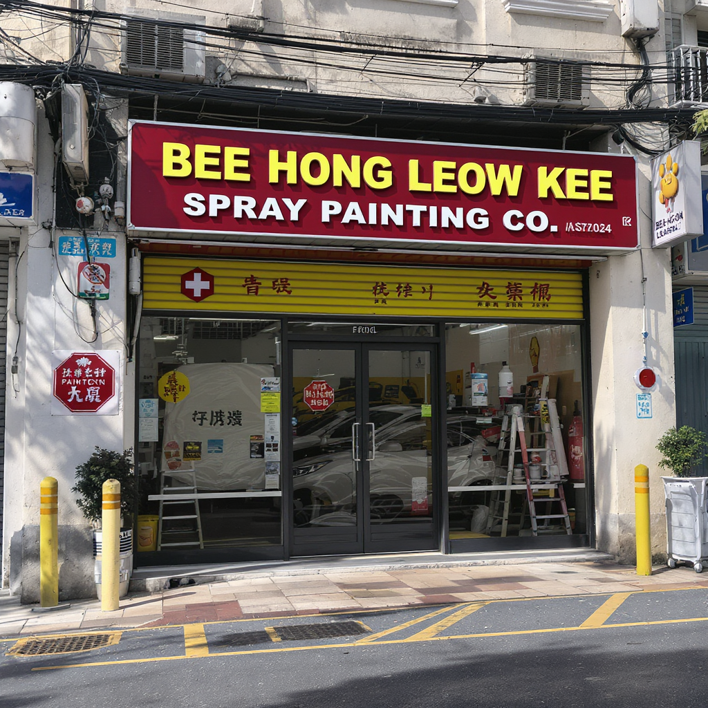 Bee Hong Leow Kee Spray Painting Co (AS72024) 1 Servis Cat Semula Jentera Leow Kee AS72024