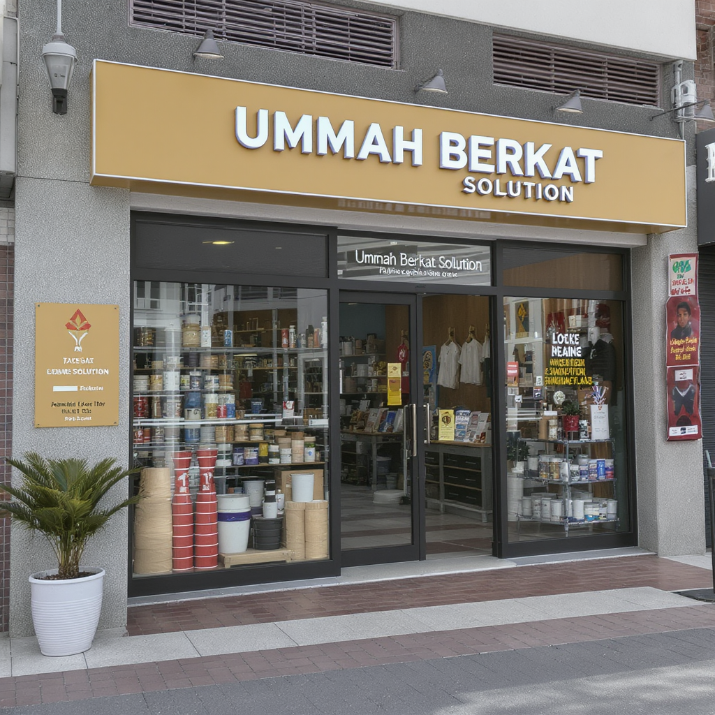 Ummah Berkat Solution 1 Solusi Ummah Berkat: Logo Muslim Berkualiti