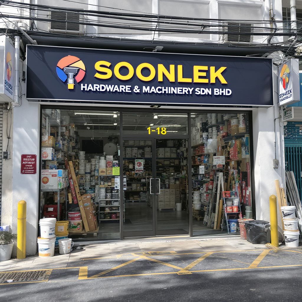 Soonlek Hardware & Machinery Sdn Bhd 1 Soonlek Hardware & Machinery - Peralatan dan Bekalan Industri