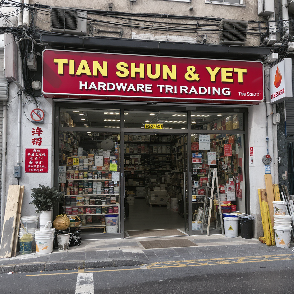 Tian Shun & Yet Hardware Trading 1 Tian Shun & Yet Hardware: Produk Perkakasan Berkualiti Tinggi