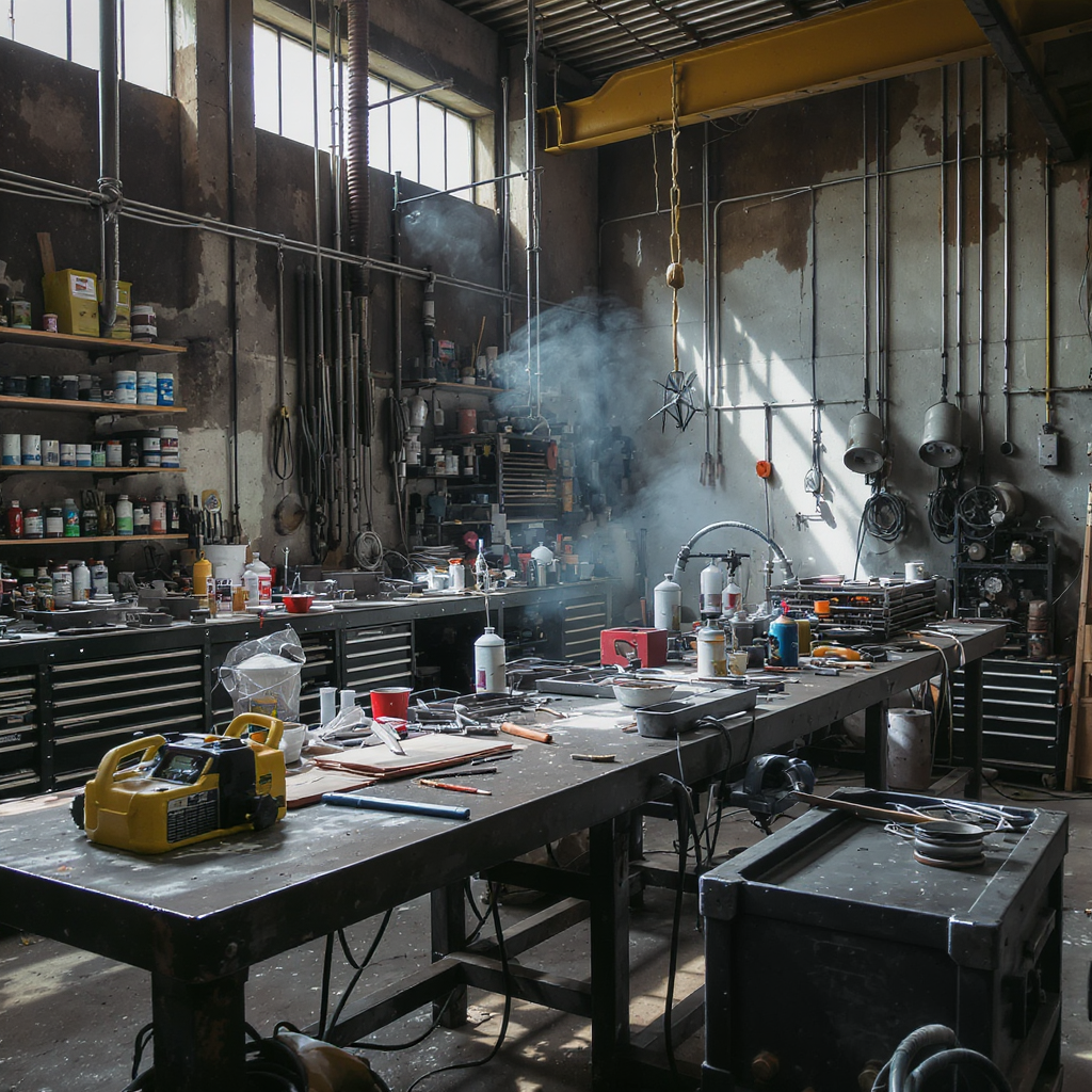 Kian Huat Welder & Spraying Workshop 1 Tukang Kimpal & Sembur Cat Kian Huat