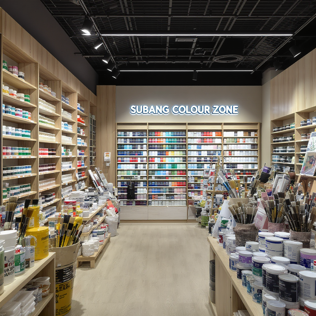 Subang Colour Zone 1 Zona Warna Subang: Keindahan Taman Terbaharu