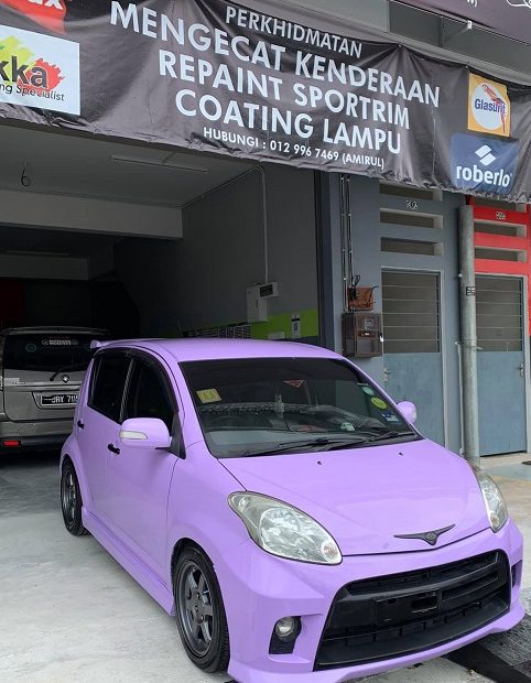 Bengkel cat kereta (MEOR MULTI COLOUR) 1 bengkel cat kereta meor multi colour