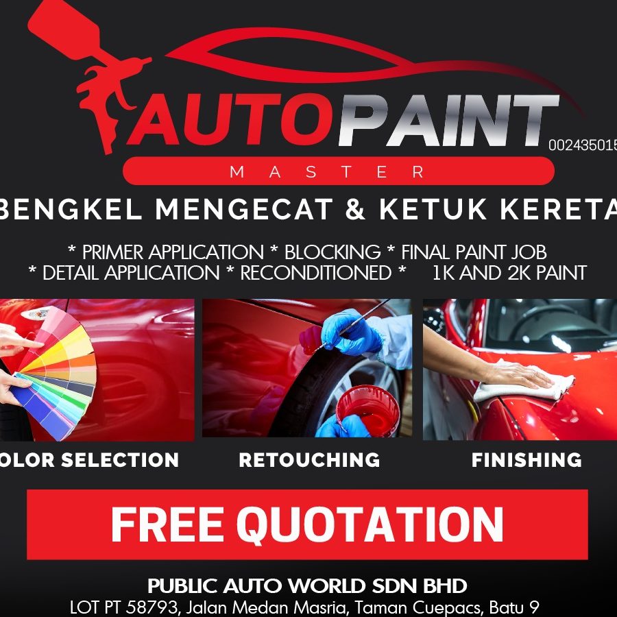Dr carpaint autoworks (bengkel mengecat kenderaan) 1 dr carpaint autoworks bengkel mengecat kenderaan