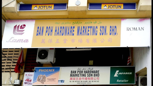 Ban Poh Hardware Marketing Sdn. Bhd. Ban Poh Hardware Marketing Sdn. Bhd.