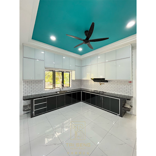 Tai Seng Kedai Kaca & kitchen cabinet