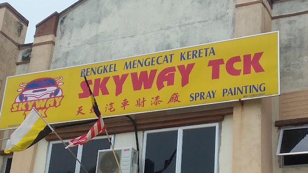 Skyway TCK Spray Painting 1 skyway tck spray painting